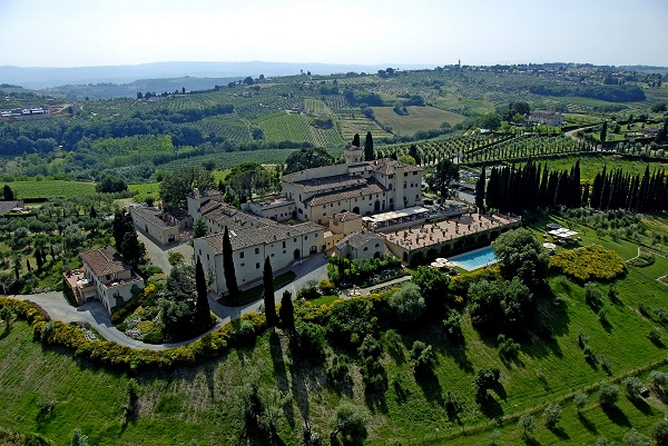 Castello del Nero - Vista aérea m