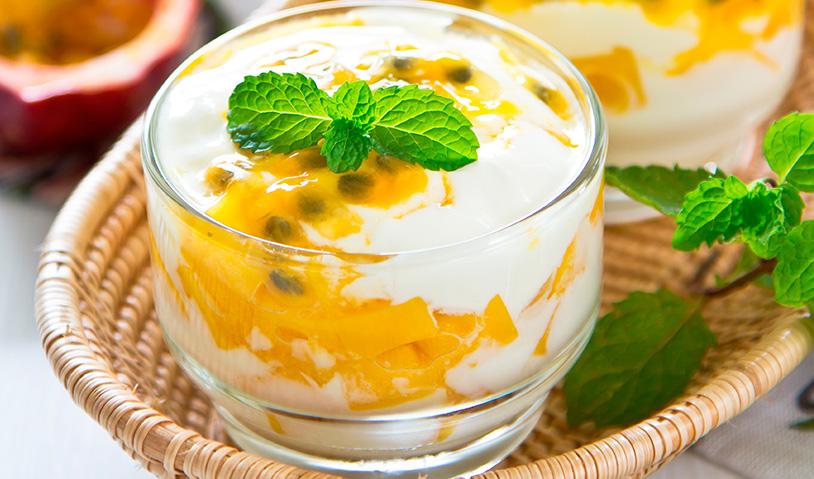 receita: flan de maracujá