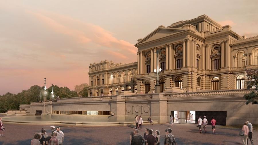 Museu do Ipiranga em São Paulo está com 25% das obras concluídas 