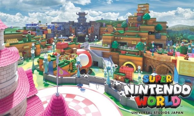 Super Nintendo World será inaugurado no início de 2021
