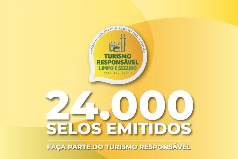 Mais de 24 mil selos Turismo Responsável já foram emitidos