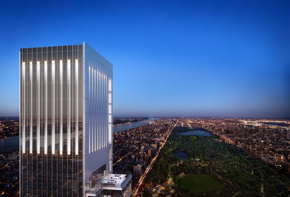 Central Park Tower, o edifício residencial mais alto do mundo, inicia vendas
