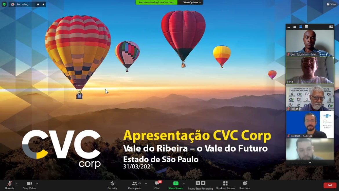Secretaria de Turismo e CVC analisam potencial do Vale do Ribeira
