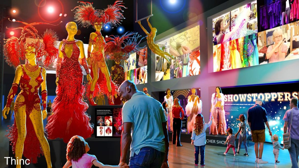 Broadway realiza exposição dos seus trajes