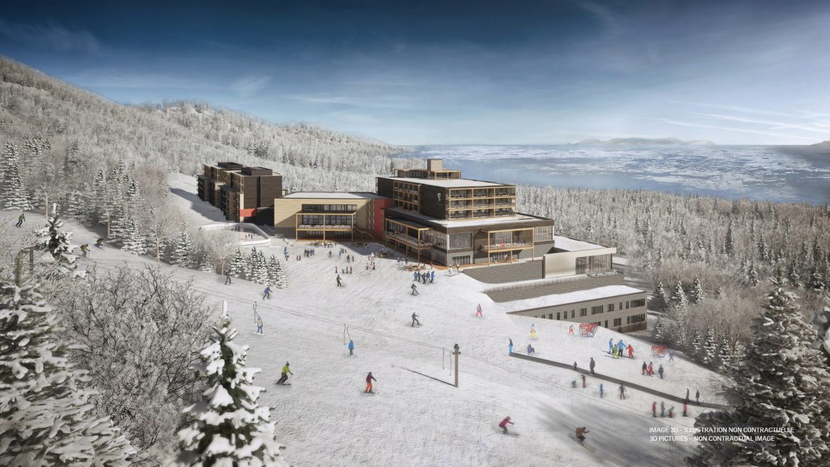 O Club Med está abrindo seu primeiro resort de esqui no Canadá