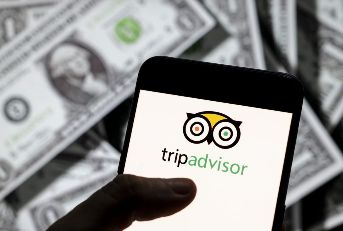 O TripAdvisor recebeu 1 milhão de avaliações falsas no ano passado