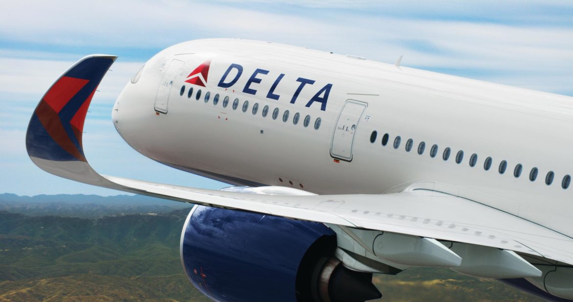 Delta Air Lines estende todos os bilhetes e vouchers de passageiros até 2023