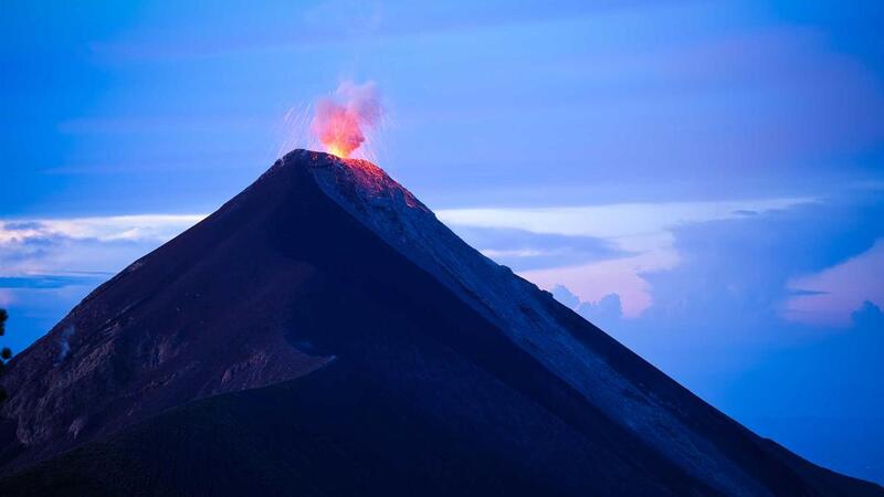 Explore a Guatemala, o país com 37 vulcões