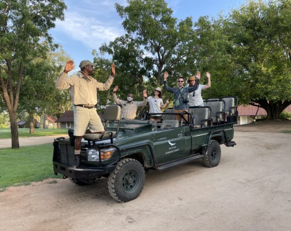 Um passeio pelo safari Kirkman's Kamp