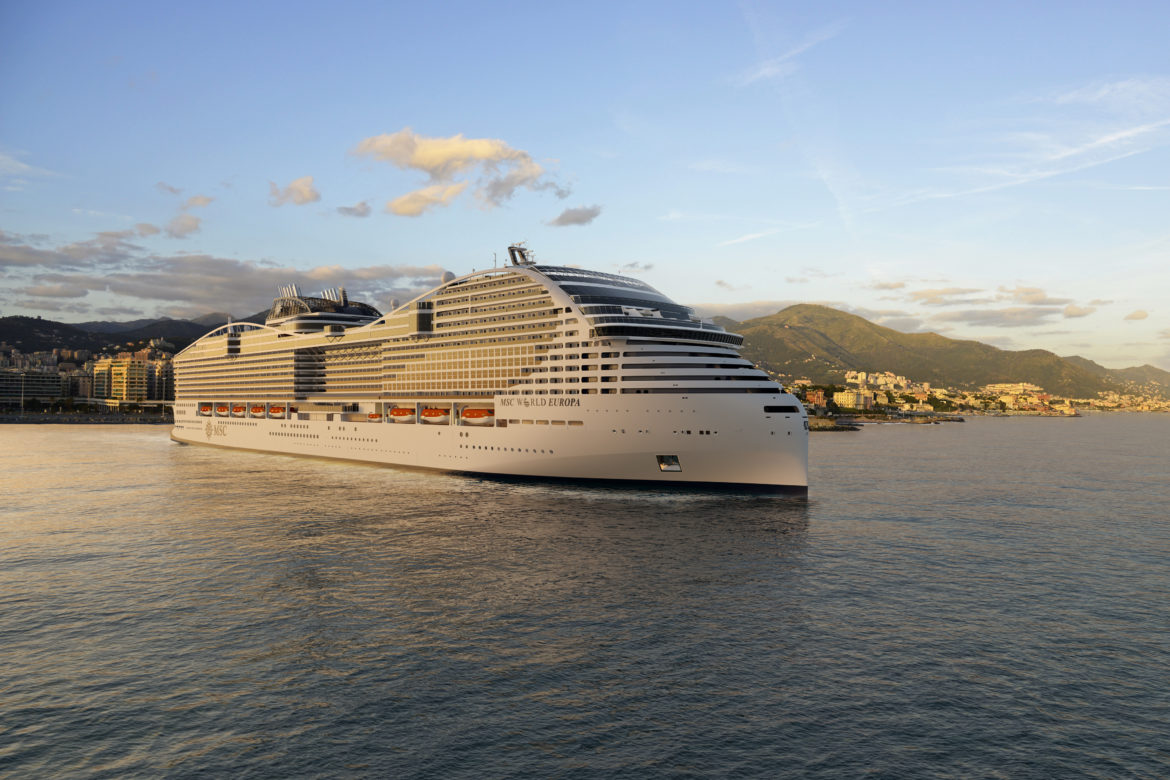 MSC World Europa define novos padrões de sustentabilidade em alto-mar