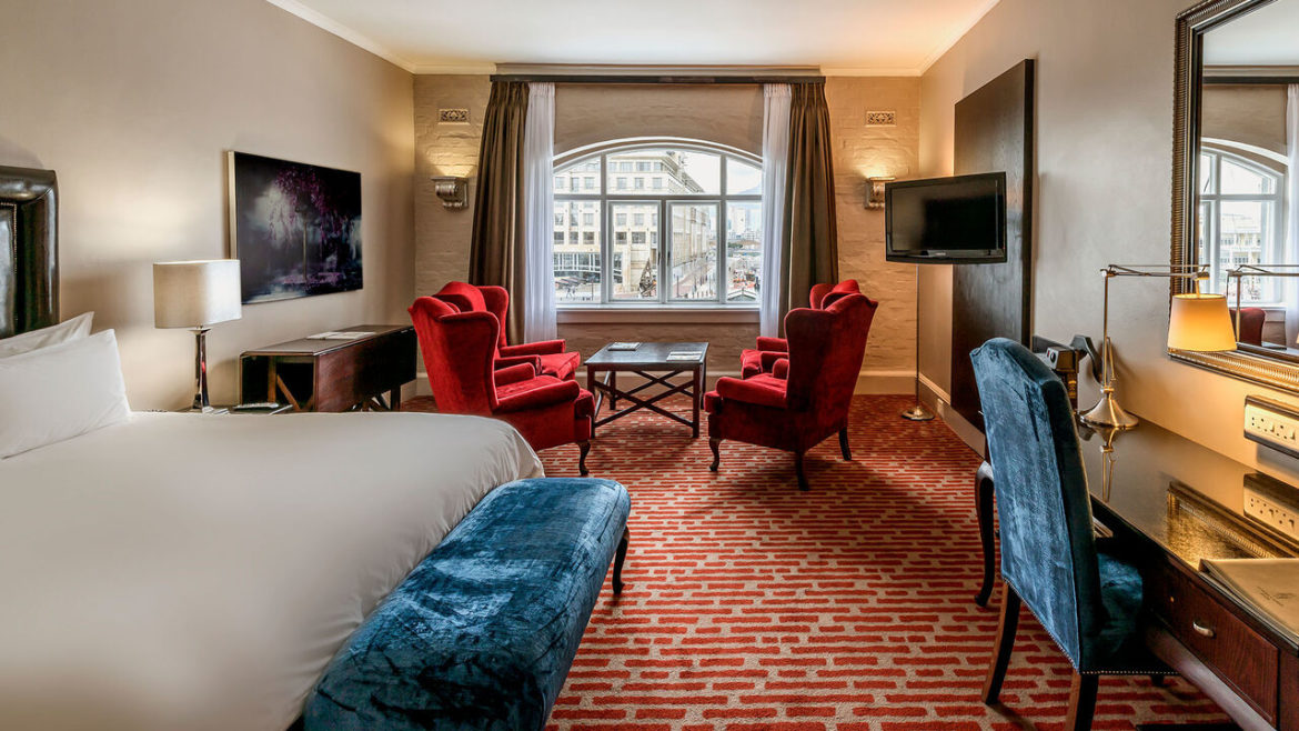 Se hospedando no Victoria&Alfred Hotel