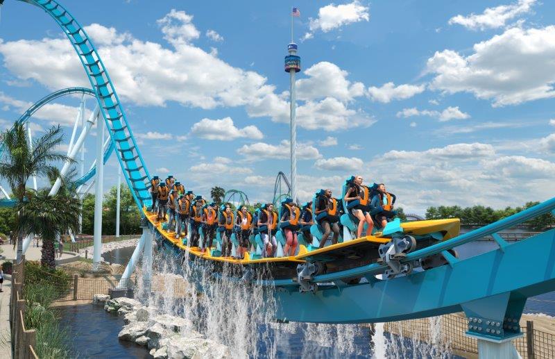 SeaWorld Orlando anuncia nova montanha-russa para 2023