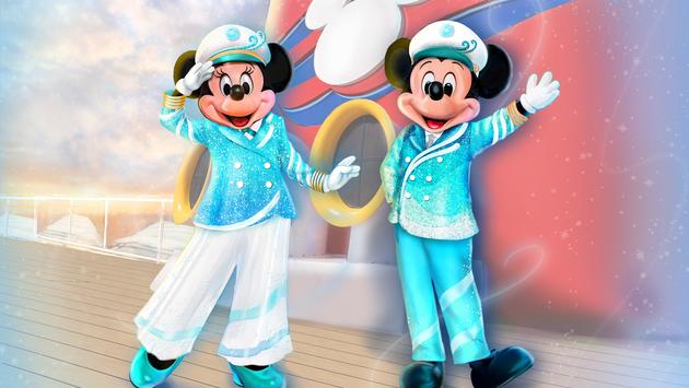 Disney Cruise Line comemora 25 anos com 'Bodas de prata no mar'