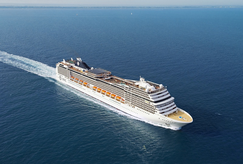 MSC Magnifica é o sétimo navio da MSC Cruzeiros que chega ao Brasil