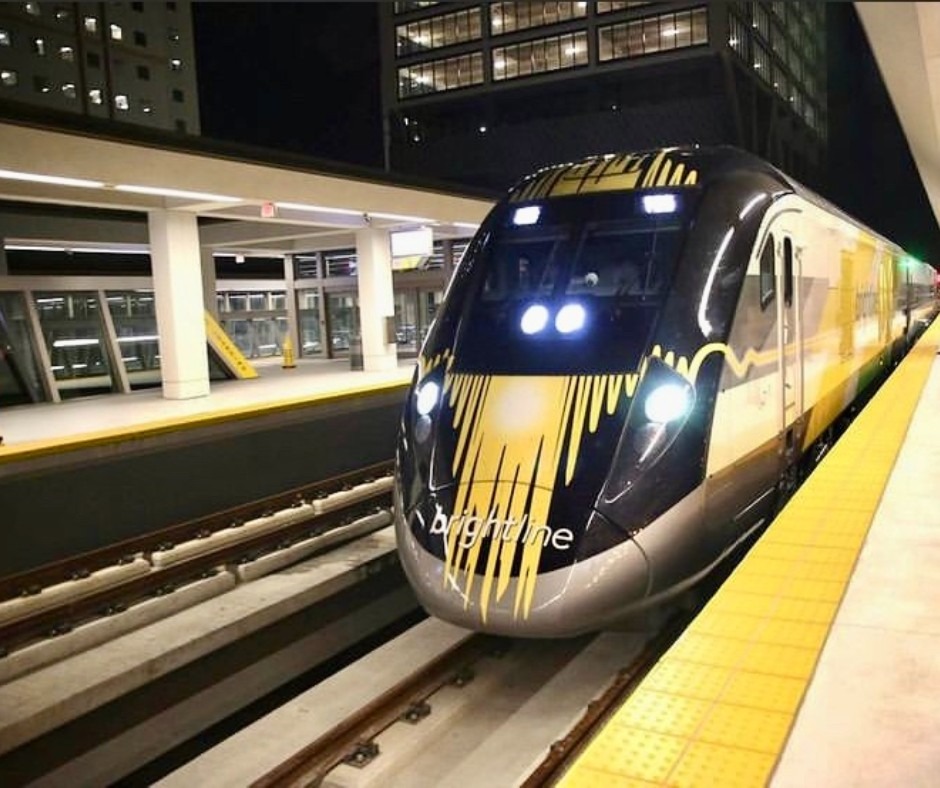 Estação da Brightline em Orlando está programada para abrir no segundo trimestre de 2023